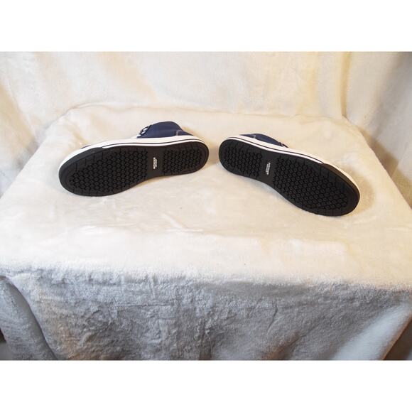 Avenger Work Boots Mens 7 Blue Slip Resistant Steel Toe High Top NWOT - Picture 2 of 9